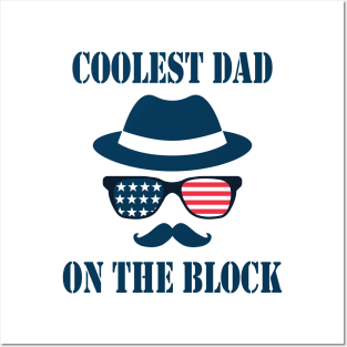 Coolest Dad On The Block Posters and Art